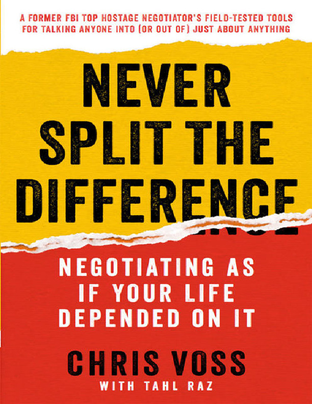 Book Never Split The Difference By Chris Voss For Sale In Artane - Foto 8